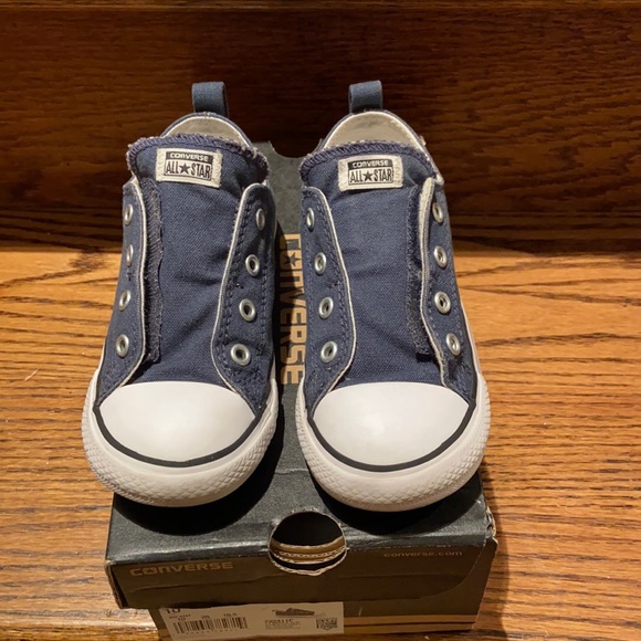 Laceless converse navy Clearance